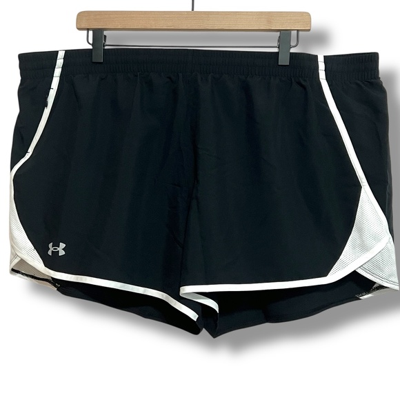 NWT Women's Under Armour Plus‎ UA Fly By Loose Fit Running Shorts Size 3XL - Picture 1 of 9